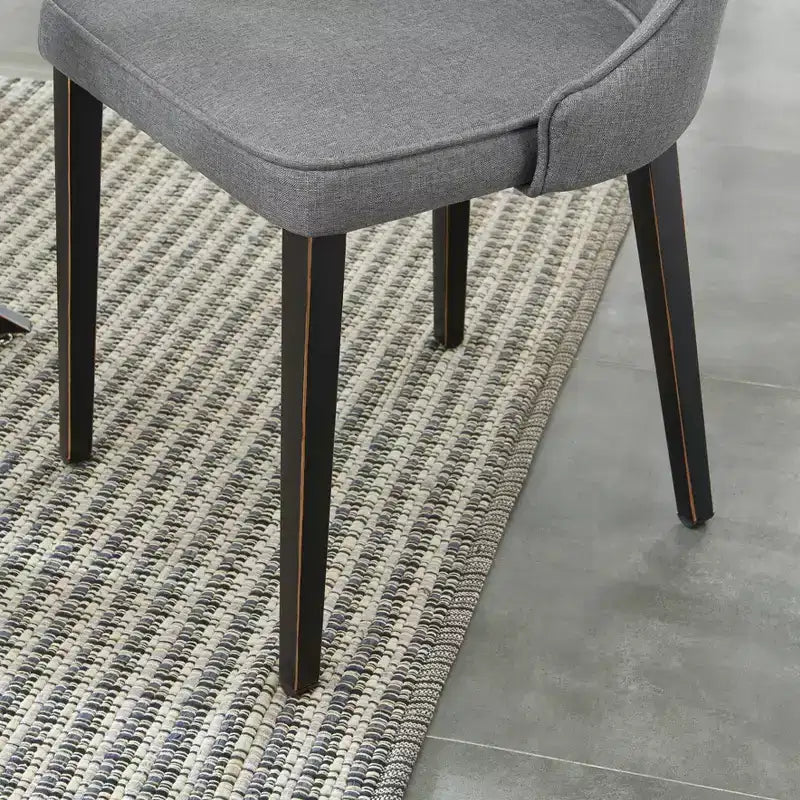 Chaises de salle à manger modernes sans accoudoirs, rembourrées, avec pieds en métal pour la cuisine et la salle à manger