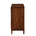 Commode en bois d'acacia à 3 tiroirs de 42 po
