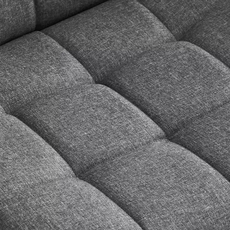 Chaise de bureau croisée avec assise large, roulettes et pivotement à 360°, coussin épais pour le bureau à domicile