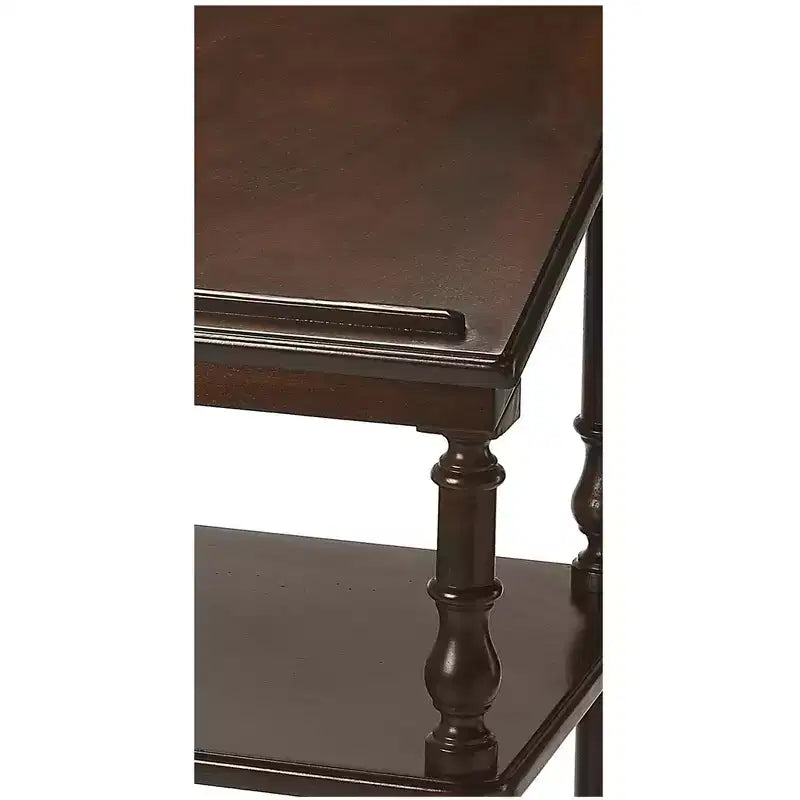 Bureau debout de 24 po, marron foncé, bureau moderne pour le télétravail