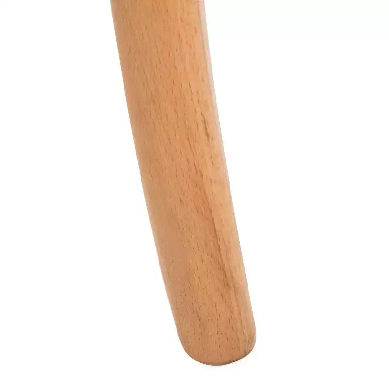 Chaise de salle à manger en canne, assise tissée naturelle avec cadre en bois massif – DCH9503