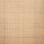 Chaise de salle à manger en canne, assise tissée naturelle avec cadre en bois massif – DCH9503