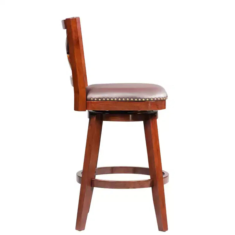 Tabouret de bar pivotant de 74 cm, tabouret de bar réglable en hauteur