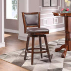 Tabouret de bar pivotant de 74 cm, tabouret de bar réglable en hauteur